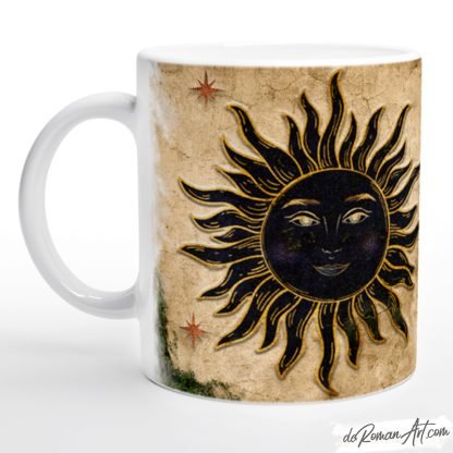 Taza de café Sol y Luna