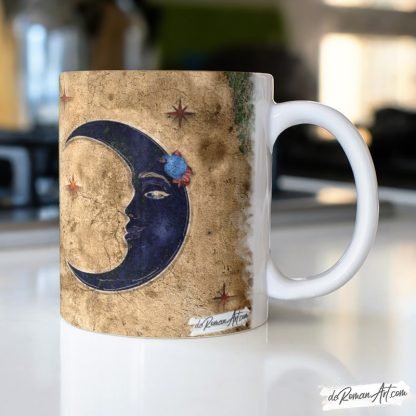 Sol y Luna, Taza de café bonita y espiritual