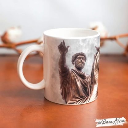 Taza con frase Marco Aurelio