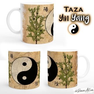 Taza Yin Yang, original y moderna